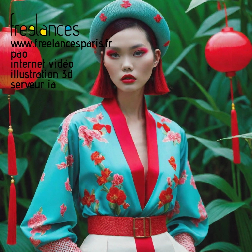 Pao mise en page internet vidéo illustration 3d serveur IA générative AI freelance paris studio de création magazines lhch4jn0